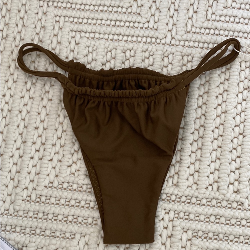 Mikoh Chocolate Bikini Bottom